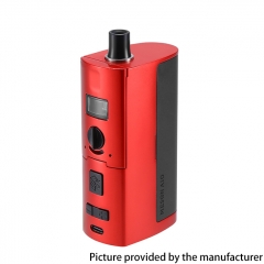 Authentic Steam Crave Meson AIO 100W 18650 20700 21700 Boro Mod Kit 5ml - Red