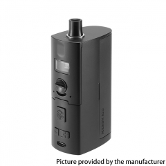 Authentic Steam Crave Meson AIO 100W 18650 20700 21700 Boro Mod Kit 5ml - Black