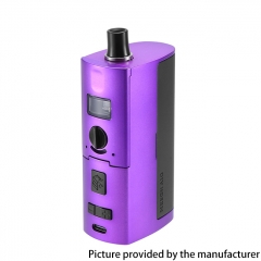 Authentic Steam Crave Meson AIO 100W 18650 20700 21700 Boro Mod Kit 5ml - Purple