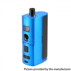 Authentic Steam Crave Meson AIO 100W 18650 20700 21700 Boro Mod Kit 5ml - Blue