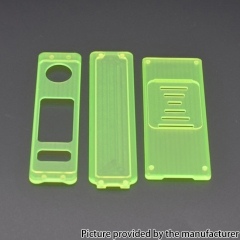 Authentic MK MODS Acrylic Replacement Cover Panel Plate for Stubby Aio Mod Kit - Green