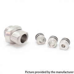 SXK Hussar II Style Drip Tip Set for BB Billet Box Mod - Silver