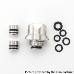 SXK Hussar II Style Drip Tip Set for BB Billet Box Mod - Silver