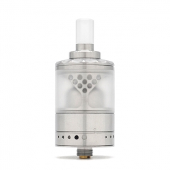 Hurricane 1.4 NG Style 24mm RTA Rebuildable Tank Atomizer 3ml - Sliver