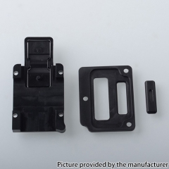 Mission Rokr Switch Style POM Inner Plate Set for SXK BB Billet Box Mod Kit - Full Black
