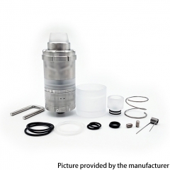 Kindbright VG Kronos 2S 2021 Style 23mm 316SS RDL MTL RTA 4.5ml - Silver