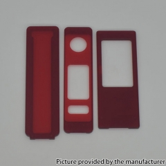 Authentic MK MODS Acrylic Replacement Cover Panel Plate for Stubby21 Aio Stubby Mod Kit - Red