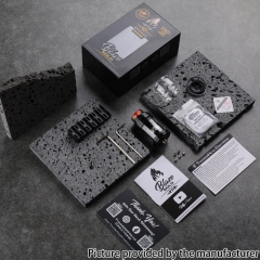 Authentic ThunderHead Creations & Mike THC Blaze Solo 25mm RTA Tank Atomizer 5.5ml 3.5ml - Gunmetal