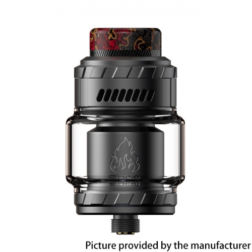 Authentic ThunderHead Creations & Mike THC Blaze Solo 25mm RTA Tank Atomizer 5.5ml 3.5ml - Gunmetal