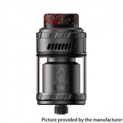 Authentic ThunderHead Creations & Mike THC Blaze Solo 25mm RTA Tank Atomizer 5.5ml 3.5ml - Gunmetal
