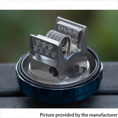 Authentic ThunderHead Creations & Mike THC Blaze Solo 25mm RTA Tank Atomizer 5.5ml 3.5ml - Gunmetal