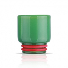 Replacement Glass 810 Drip Tip Mouthpiece for RTA RDA Vape Tank - Green