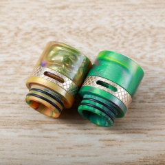 Replacement Resin Adjustable Airflow 810 Drip Tip Mouthpiece for RTA RDA Tank - Yellow
