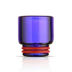 Replacement Glass 810 Drip Tip Mouthpiece for RTA RDA Vape Tank - Blue