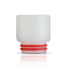 Replacement Glass 810 Drip Tip Mouthpiece for RTA RDA Vape Tank - White