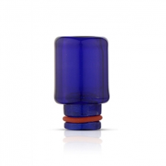 Replacement Glass 510 Drip Tip Mouthpiece for RTA RDA Vape Tank - Blue