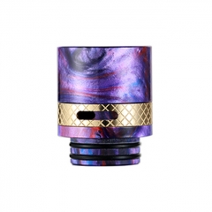 Replacement Resin Adjustable Airflow 810 Drip Tip Mouthpiece for RTA RDA Vape Tank - Purple