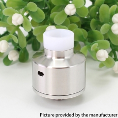 SXK NarDa 5A Style 22mm RDA Rebuildable Dripping Vape Atomizer With BF Pin - Silver