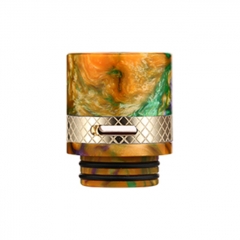 Replacement Resin Adjustable Airflow 810 Drip Tip Mouthpiece for RTA RDA Vape Tank - Orange