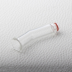 Replacement Long Glass 510 Drip Tip Mouthpiece for RTA RDA Tank - Transparent