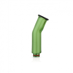 Replacement Long Glass 510 Drip Tip Mouthpiece for RTA RDA Vape Tank - Green