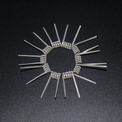 Authentic Coilology SS316L Juggernaut Handcrafted Coil 2-28 / .1*.4 / 2-28 3.0mm AWG 0.31ohm 10pcs