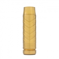 Kindbright Tomahawk Style 24mm 18560 Mechanical Mod w/Logo - Brass