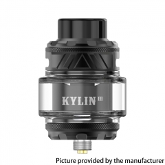 Authentic Vandy Vape Kylin V3 25mm RTA Rebuildable Tank Vape Atomizer 6ml - Black