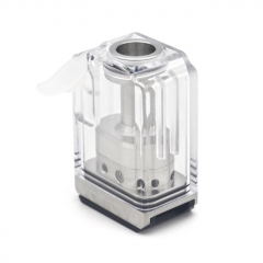 Voltrove Style RBA Rebuildable Tank for BB Billet Box Mod Kit - Silver