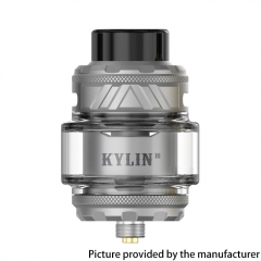 Authentic Vandy Vape Kylin V3 25mm RTA Rebuildable Tank Vape Atomizer 6ml - Frosted Grey