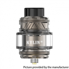 Authentic Vandy Vape Kylin V3 25mm RTA Rebuildable Tank Vape Atomizer 6ml - Gunmetal