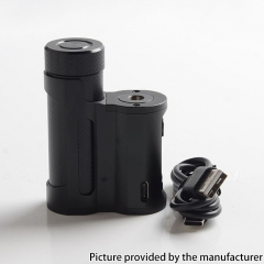Authentic Mechlyfe x Fallout Vape x Mrjustright1 Paramour SBS 18650/20700/21700 Mod - Full Black