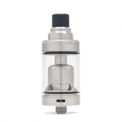 Authentic Ambition-Mods GATE 22mm MTL RTA Rebuildable Tank Atomizer 3.5ml - Silver