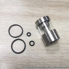 Replacement Tank Tube for FEV Flash e-Vapor FEV VS Dual 17mm RTA - Silver