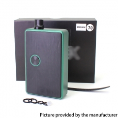 SXK Billet BB Style 70W All-in-One VW 18650 Box Mod Kit w/ USB Port (Latest Version) - Green