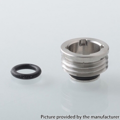 Replacement Flush Nut 510 Drip Tip Adapter for Billet BB Box Mod - Silver