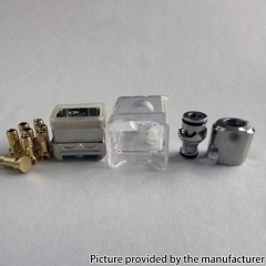 DotMobb Dot Mobb UPT Style RBA Tank with 9 Air Pins for dotMod dotAIO V1 V2 Pod - Black