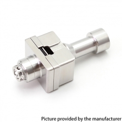 SXK HMMR Style RBA Bridge with 7 Air Inserts for Billet BB Boro Tank - Silver