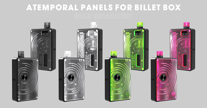 Buy Authentic Damn Vape Atemporal Panels for Billet Box