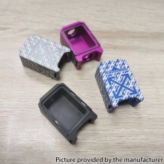 YFTK Monarchy Style Aluminum Boro Tank for SXK BB Billet AIO Box Mod Kit - Blue