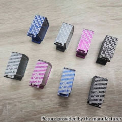 YFTK Penny Style Aluminum Boro Tank for SXK BB Billet AIO Box Mod Kit - Silver