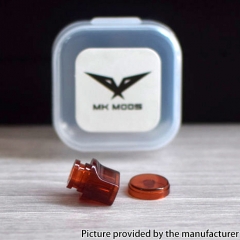Authentic MK MODS Whistle V1 Drip Tip Button Set for Dotaio V1 V2 Lite V2 Cthulhu Aio Mod Kit - Coffee