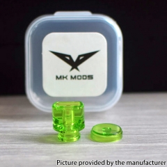 Authentic MK MODS Whistle V1 Drip Tip Button Set for Dotaio V1 V2 Lite V2 Cthulhu Aio Mod Kit - Forest Green