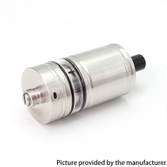 SXK Lindy Style 22mm MTL RTA Rebuildable Tank Atomizer 5ml - Silver