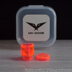 Authentic MK MODS Whistle V1 Drip Tip Button Set for Dotaio V1 V2 Lite V2 Cthulhu Aio Mod Kit - Fluo Red
