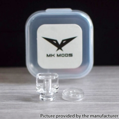 Authentic MK MODS Whistle V1 Drip Tip Button Set for Dotaio V1 V2 Lite V2 Cthulhu Aio Mod Kit - Clear