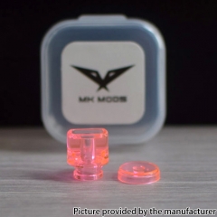 Authentic MK MODS Whistle V1 Drip Tip Button Set for Dotaio V1 V2 Lite V2 Cthulhu Aio Mod Kit - Pink