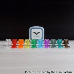 Authentic MK MODS Whistle V2 Drip Tip Button Set for Dotaio V1 V2 Lite V2 Cthulhu Aio Mod Kit - Blue
