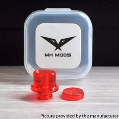 Authentic MK MODS Whistle V2 Drip Tip Button Set for Dotaio V1 V2 Lite V2 Cthulhu Aio Mod Kit - Red