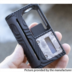 Astro Style Evolv DNA60 60W Chipset P12 3D Print 18650 Boro Mod - Black Topo